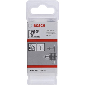 Bosch Mandrina cu coroana dintata, deschidere 0.5 - 6.5mm, prindere 3/8"