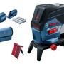 Bosch GCL 2-50 C + RM 2 Set nivela laser cu linii, 20m, receptor 50m, precizie 0.3mm/m