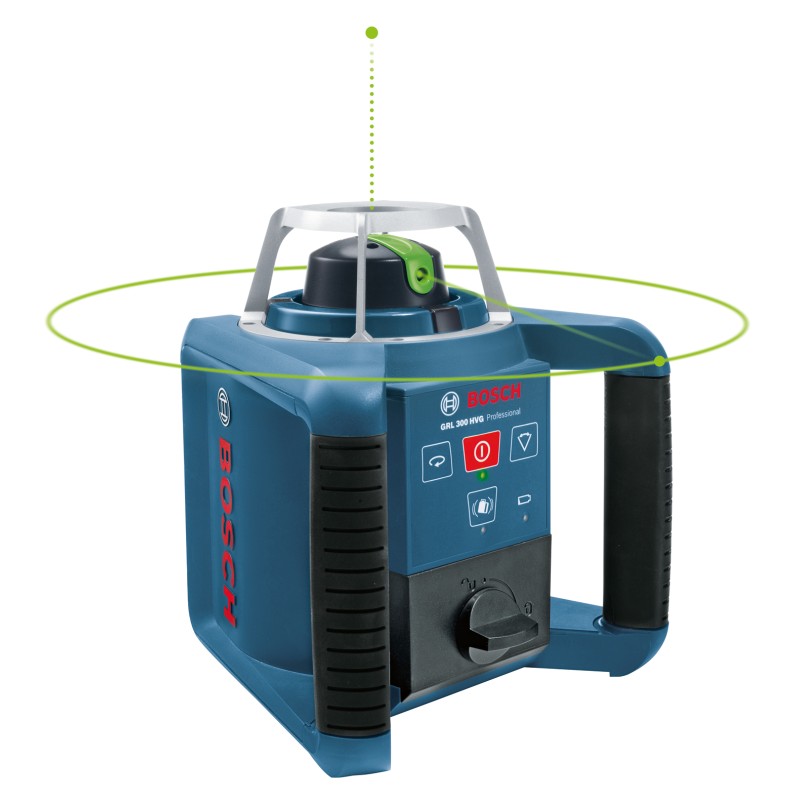Bosch GRL 300 HVG Nivela laser rotativa + BT 300 Trepied + GR 240 Rigla