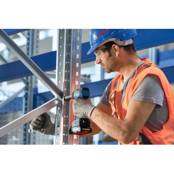 Bosch GDX 18V-200C Masina de infiletat si desfiletat cu impact cu acumulator + 2 x Acumulatori GBA 18V 5.0Ah + Incarcator rapid GAL 1880 CV + L-Boxx