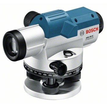 Bosch GOL 20 G Nivela optica, factor marire 20x, precizie 3mm/30m