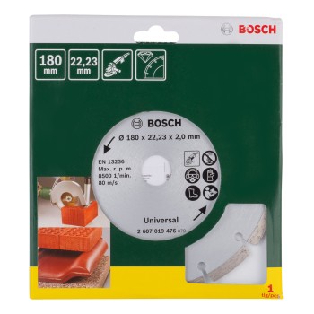 Bosch Disc de taiere diamantat pentru materiale de constructii 180mm