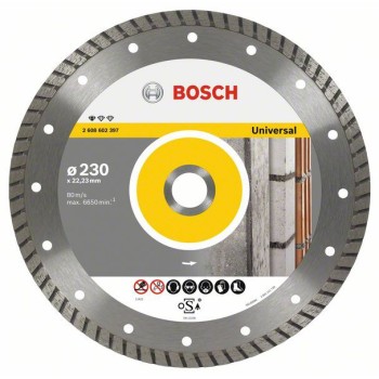 Bosch Disc diamantat Standard for Universal Turbo 115x22,23x2x10mm