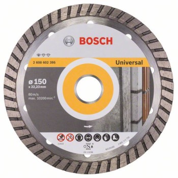 Bosch Disc diamantat Standard for Universal Turbo 150x22.23x2.5x10mm