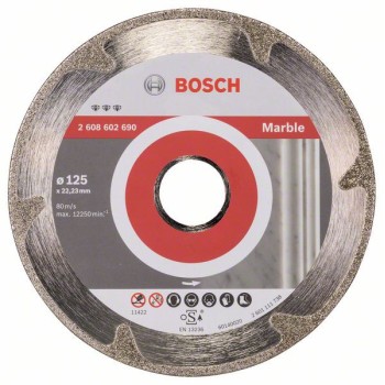 Bosch Disc diamantat Best for Marble 125x22.23x2.2x3mm