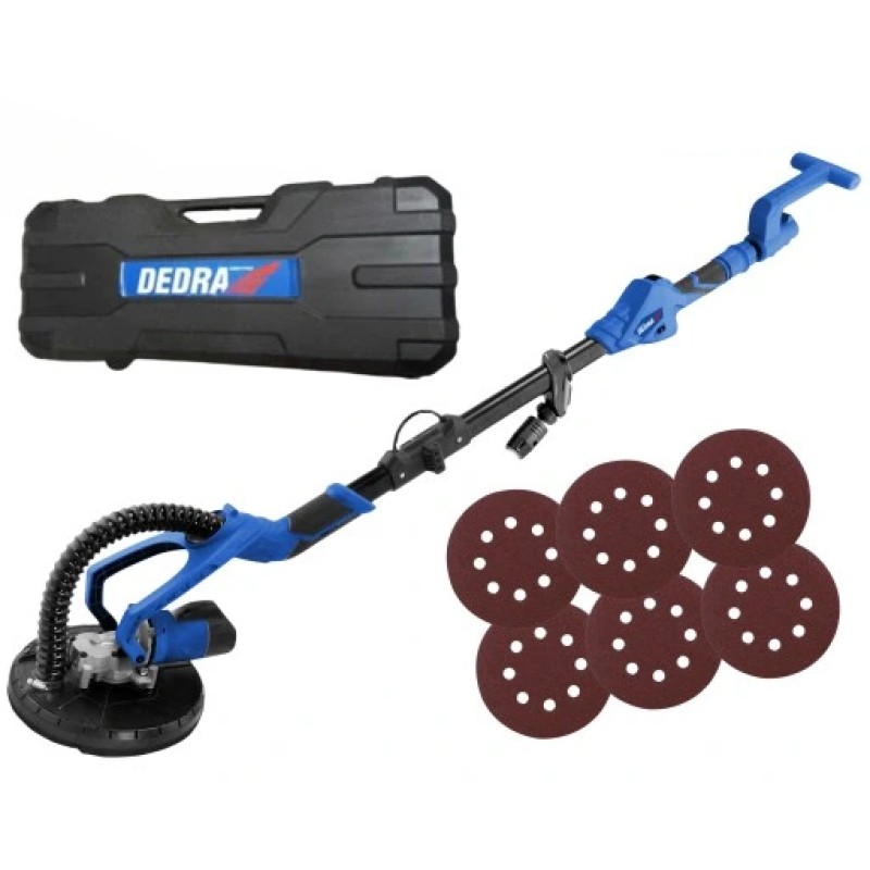 Dedra DED7765 Masina slefuit gips carton 750W, 230V, 225mm