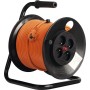 Derulator 4 prize Schuko 230V, 16A, 25m, 3x1.5mm, IP20