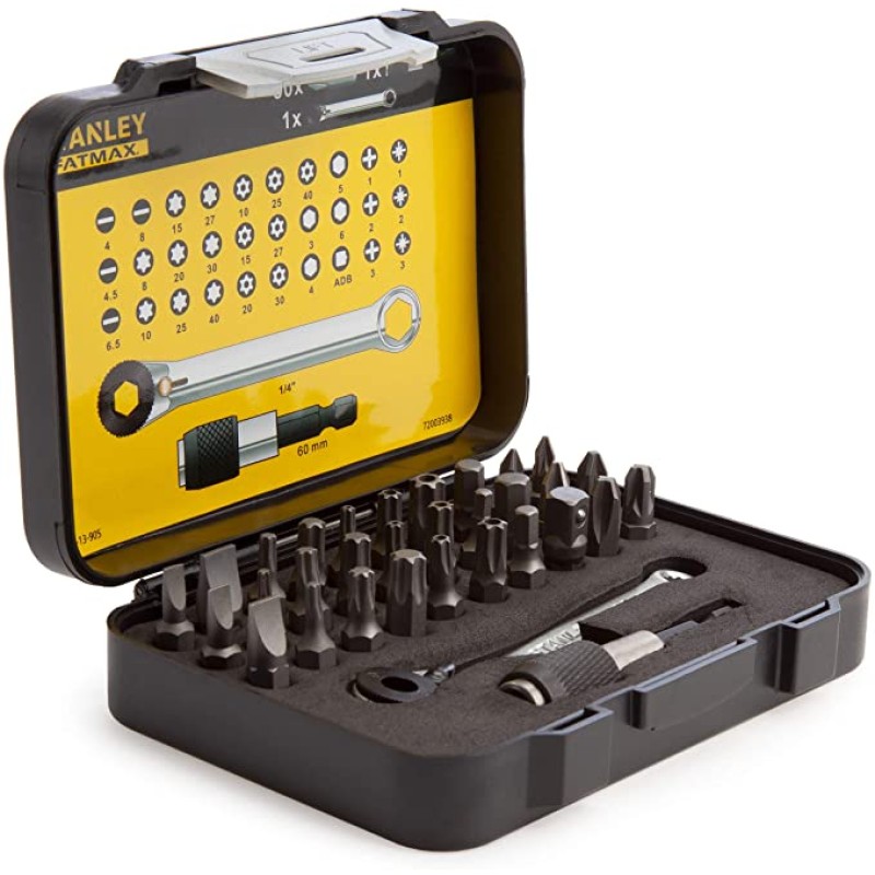 Stanley 1-13-905 Set 32 piese 1/4" de insurubat