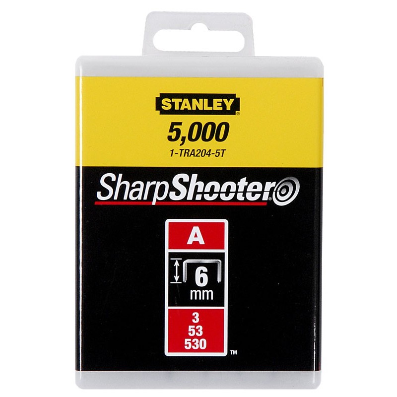 Stanley 1-TRA209T Capse standard 14 mm / 9/16" 1000 buc. tip a 5/53/530