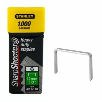 Stanley 1-TRA708T Set 1000 Capse de inalta calitate tip G/4/11/140, 12 mm / 1/2"
