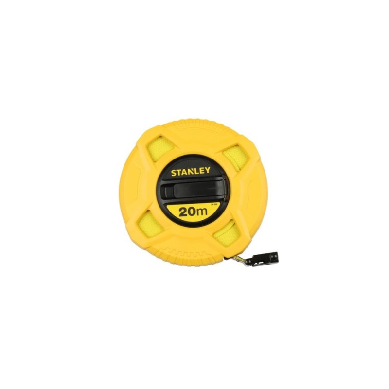 Stanley 0-34-296 Ruleta inchisa standard cu banda fibra de sticla, 12.7mm, 20m