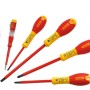 Stanley 0-65-443 Set 5 surubelnite drepte FATMAX izolate + tester de tensiune