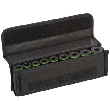 Bosch Set 9 chei tubulare 77mm 10, 11, 13, 17, 19, 21, 22, 24, 27mm