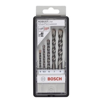Bosch Set 5 burghie pentru beton Robust Line CYL-3, D5-8mm