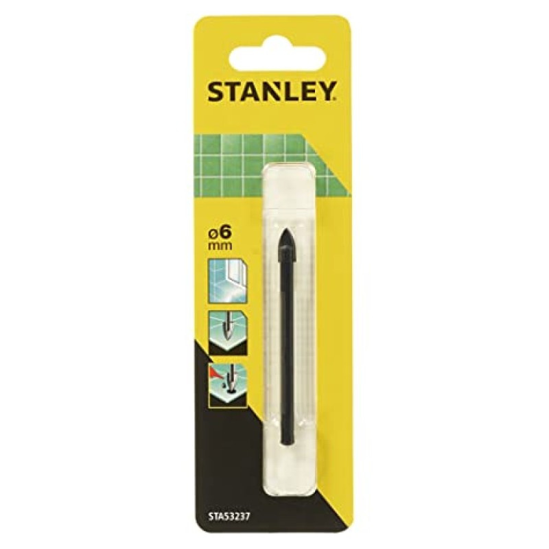 Stanley STA53237-QZ Burghiu sticla, placi ceramice 6x76mm