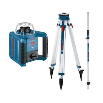 Bosch GRL 300 HV Nivela laser rotativa (300 m) + BT 170 Trepied + GR 240 Rigla