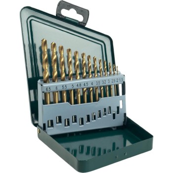 Bosch Set 13 burghie HSS-TiN pentru metal