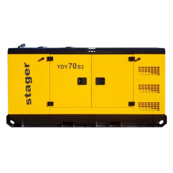 Stager YDY70S3 Generator insonorizat 70kVA, 89A, 1500rpm, trifazat, diesel