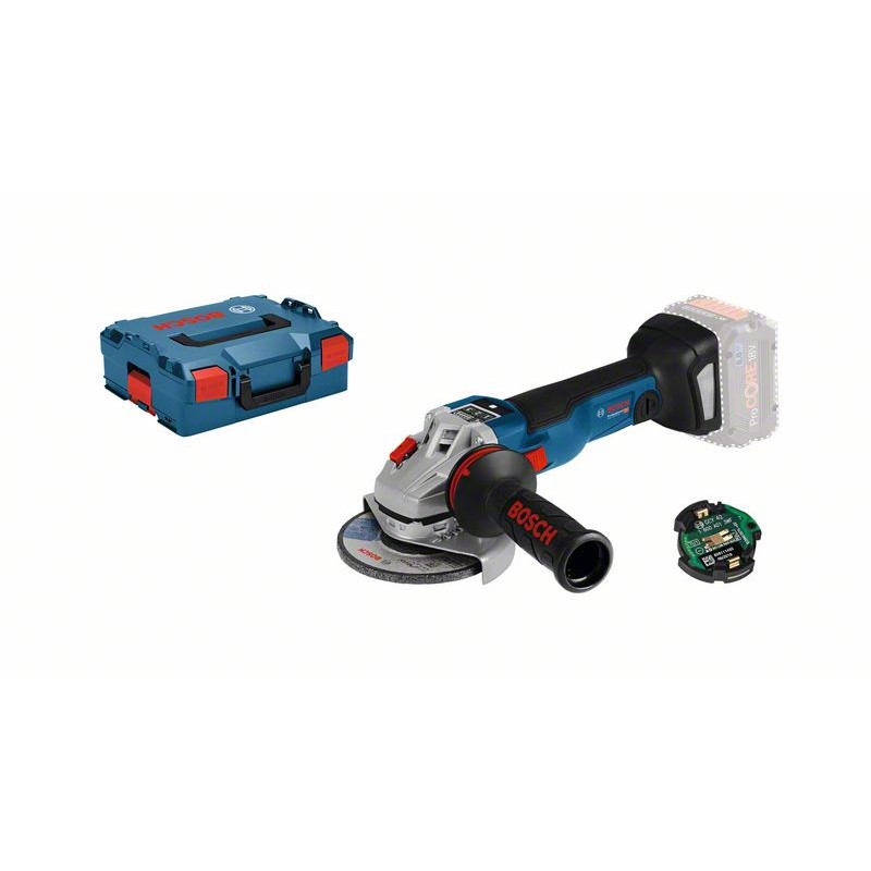 Bosch GWS 18V-10 SC (solo) Polizor unghiular brushless, Li-Ion, diametru disc 150, fara acumulator in set + L-Boxx