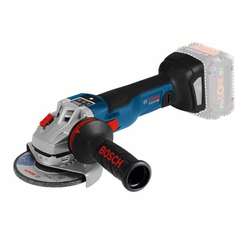 Bosch GWS 18V-10 SC (solo) Polizor unghiular brushless, Li-Ion, diametru disc 150, fara acumulator in set + L-Boxx