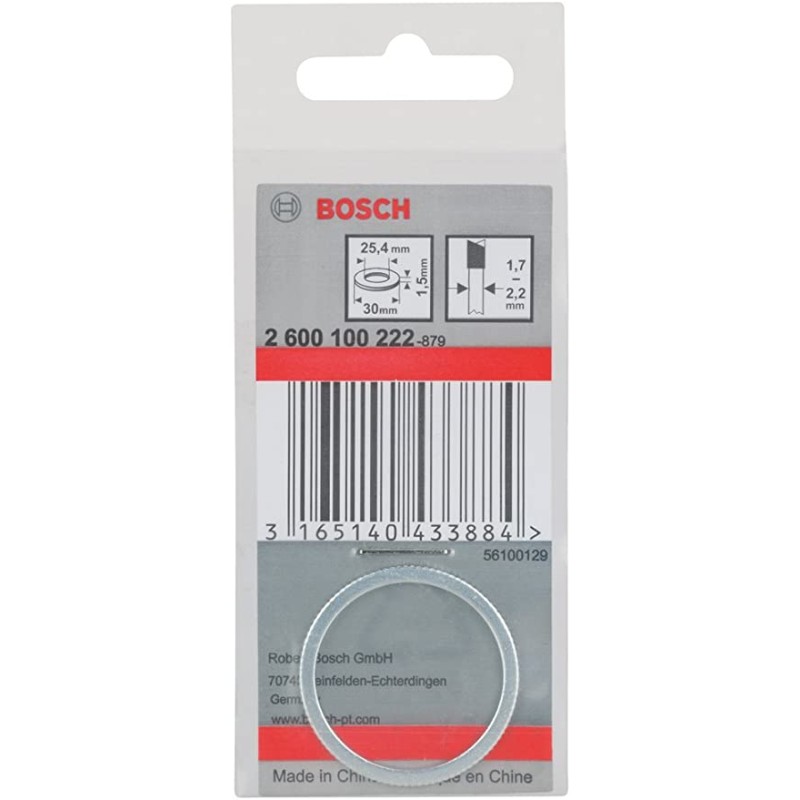 Bosch Inel reductie pentru panze de ferastrau circular, 30x25.4x1.5mm