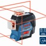 Bosch GLL3-80 C Nivela laser cu linii, 30m, receptor 120m, precizie 0.2mm/m