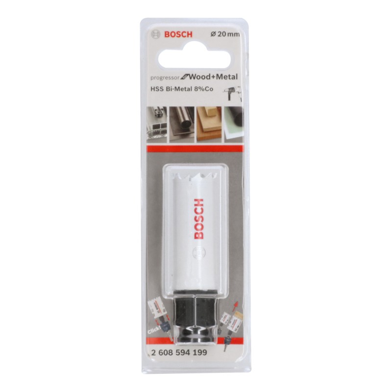 Bosch Carota Progressor pentru lemn si metal 20mm