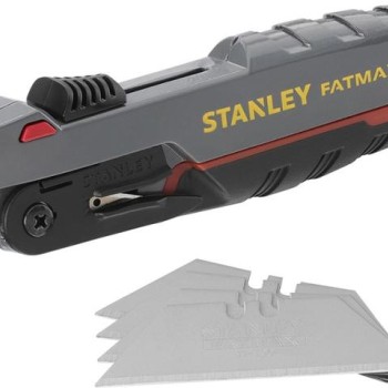 Stanley 0-10-242 Cutter cu siguranta si lama retractabila, 165mm