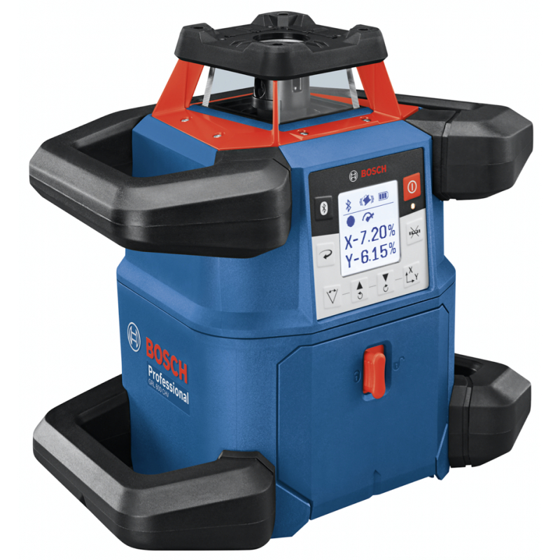 Bosch GRL 600 CHV + BT 170 HD + GR 240 Nivela laser rotativa, 60m, receptor 600m, precizie 0.05mm/m orizontal, 0.1mm/m vertical