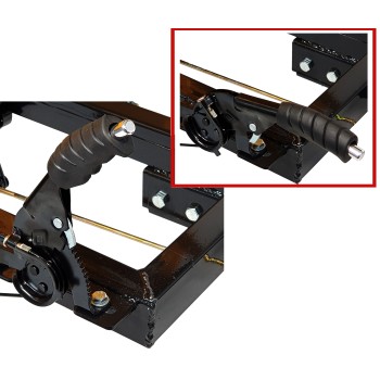 ProGARDEN Campo RM500C remorca 500kg motocultor, 1 osie, prindere bolt, roti profil rutier 5.00-12, 4 prezoane, RIM 3.00B