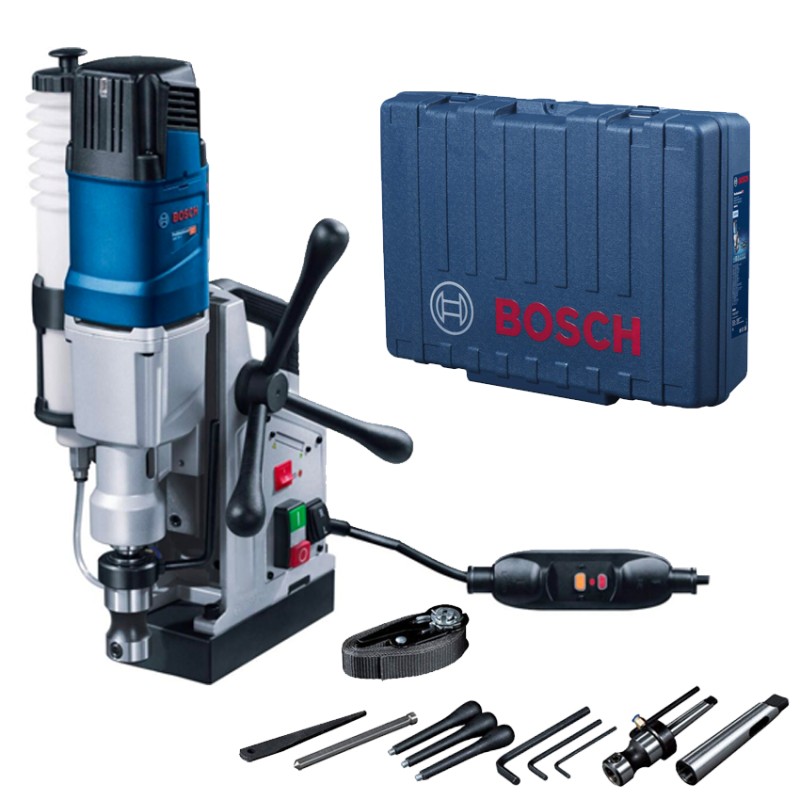 Bosch GBM 50-2 Masina de gaurit si insurubat, 1200W + valiza + suport de gaurit + accesorii