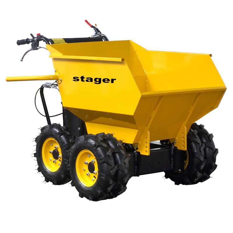 Stager RMT500 roaba cu motor termic 6.5CP, 500kg, 6 roti