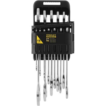 Stanley FMMT82902-0 Set de 12 chei deschise cu profil antiderapant
