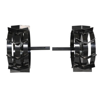 ProGARDEN Set roti metalice 440x180, manicot cu flanse, hex 23mm