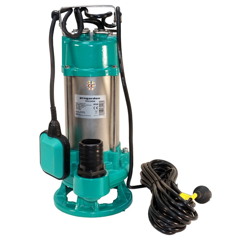 ProGARDEN TPS1500A Pompa submersibila 2", 1.5kW, apa murdara, 300L/min, 14m, tocator