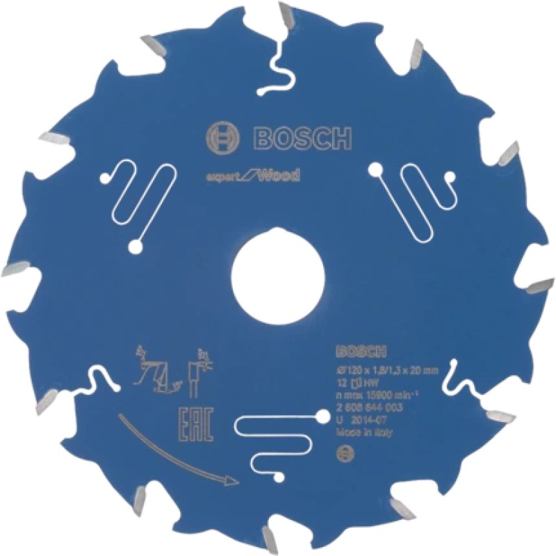 Bosch Panza ferastrau circular Expert for Wood, 120x20x1.8mm, 12T