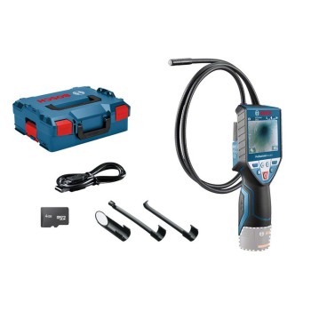 Bosch GIC 120 C (solo) Camera de inspectie cu display, Li-Ion + L-Boxx, fara acumulator in set