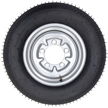 ProGARDEN Set roti complete 5.00-12, 5 prezoane, profil rutier, RIM3.00B