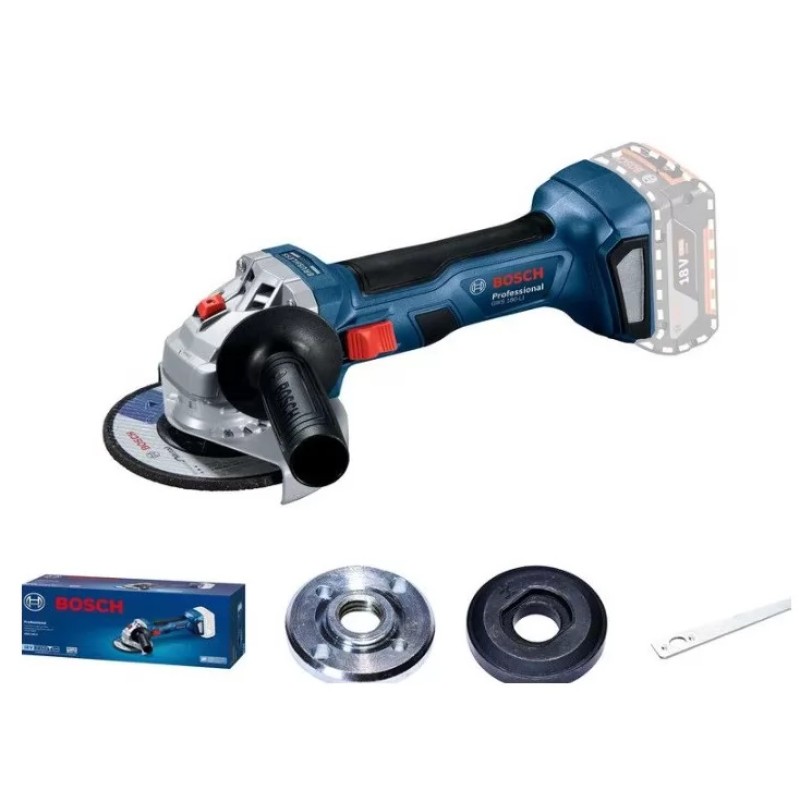 Bosch GWS 180-LI (solo) Polizor unghiular brushless, Li-Ion, diametru disc 115, fara acumulator in set