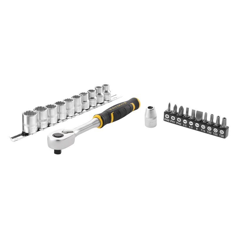 Stanley FMMT82680-0 Set clichet 120 dinti + biti 3/8"