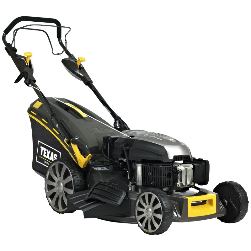 Texas Premium 5370TR/WE, masina de tuns gazonul, benzina, autopropulsie, motor TG670EV 196cc, E-start, 4in1