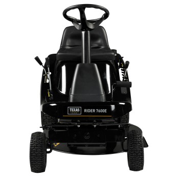 Texas Rider 7600E tractoras pentru tuns gazonul 3 in 1, 12CP, benzina, latime taiere 760mm, inaltime taiere 30-76mm, sac colector 170l, pornire electrica