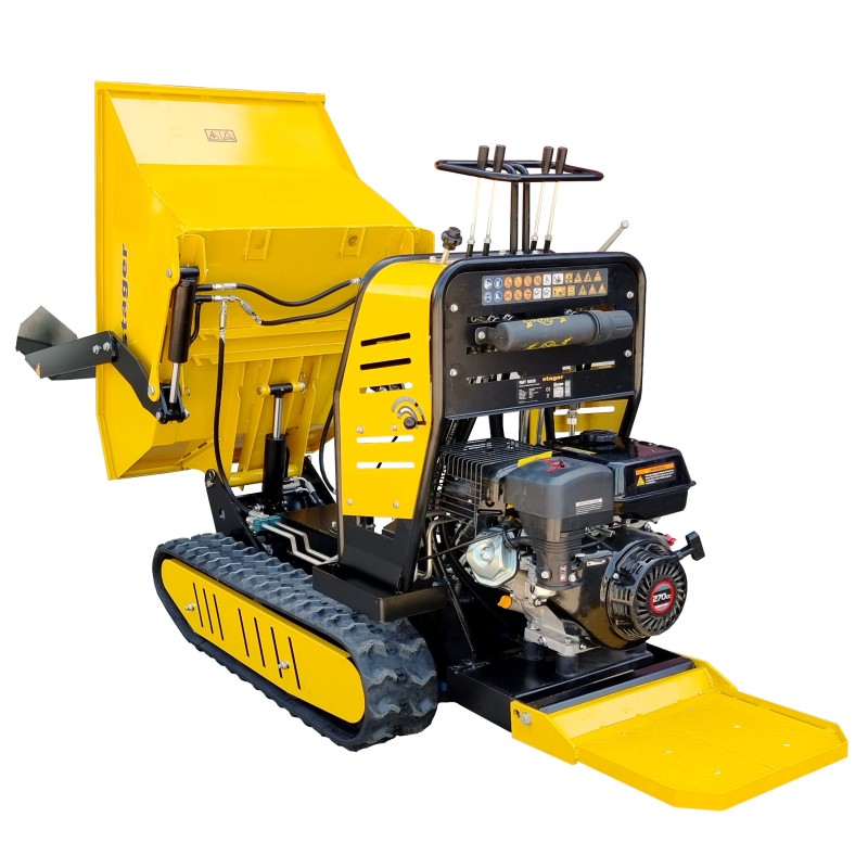 Stager RMT500SI roaba cu motor termic cu incarcator frontal 9CP, 500kg, senile