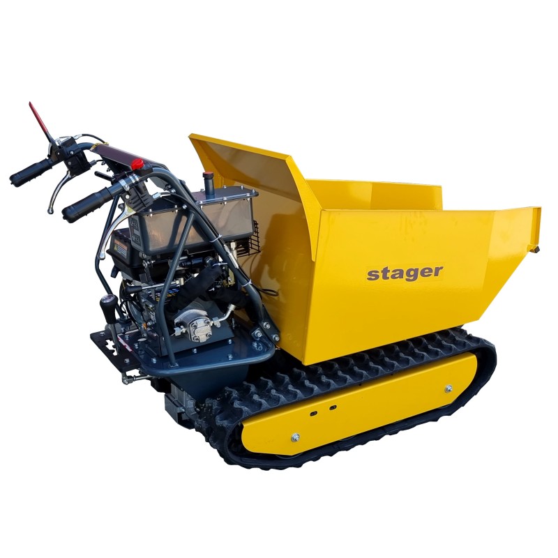 Stager RMT500S roaba cu motor termic 6.5CP, 500kg, senile
