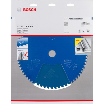 Bosch Panza ferastrau circular Expert for Stainless Steel, 305x25.4x2.5mm, 60T