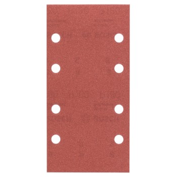 Bosch Set 10 foi abrazive 93x185mm, R180, 8 gauri