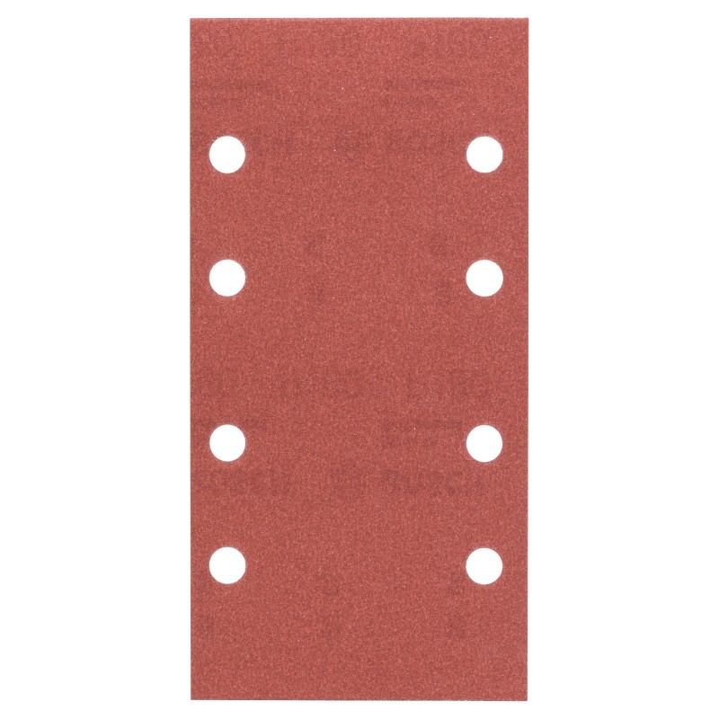 Bosch Set 10 foi abrazive 93x185mm, R180, 8 gauri