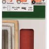Bosch Set 10 foi abrazive 93x185mm, R180, 8 gauri