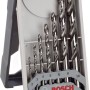 Bosch Caseta 7 burghie metal HSS-G, D2-10mm