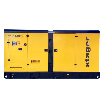 Stager YDSD440S3 Generator insonorizat 440kVA, 577A, 1500rpm, trifazat, diesel